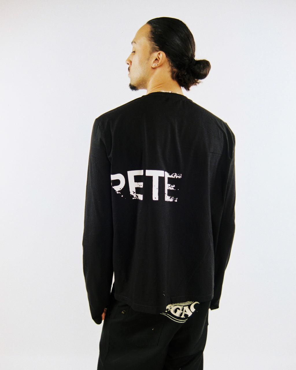 Long Sleeve Black T-Shirt