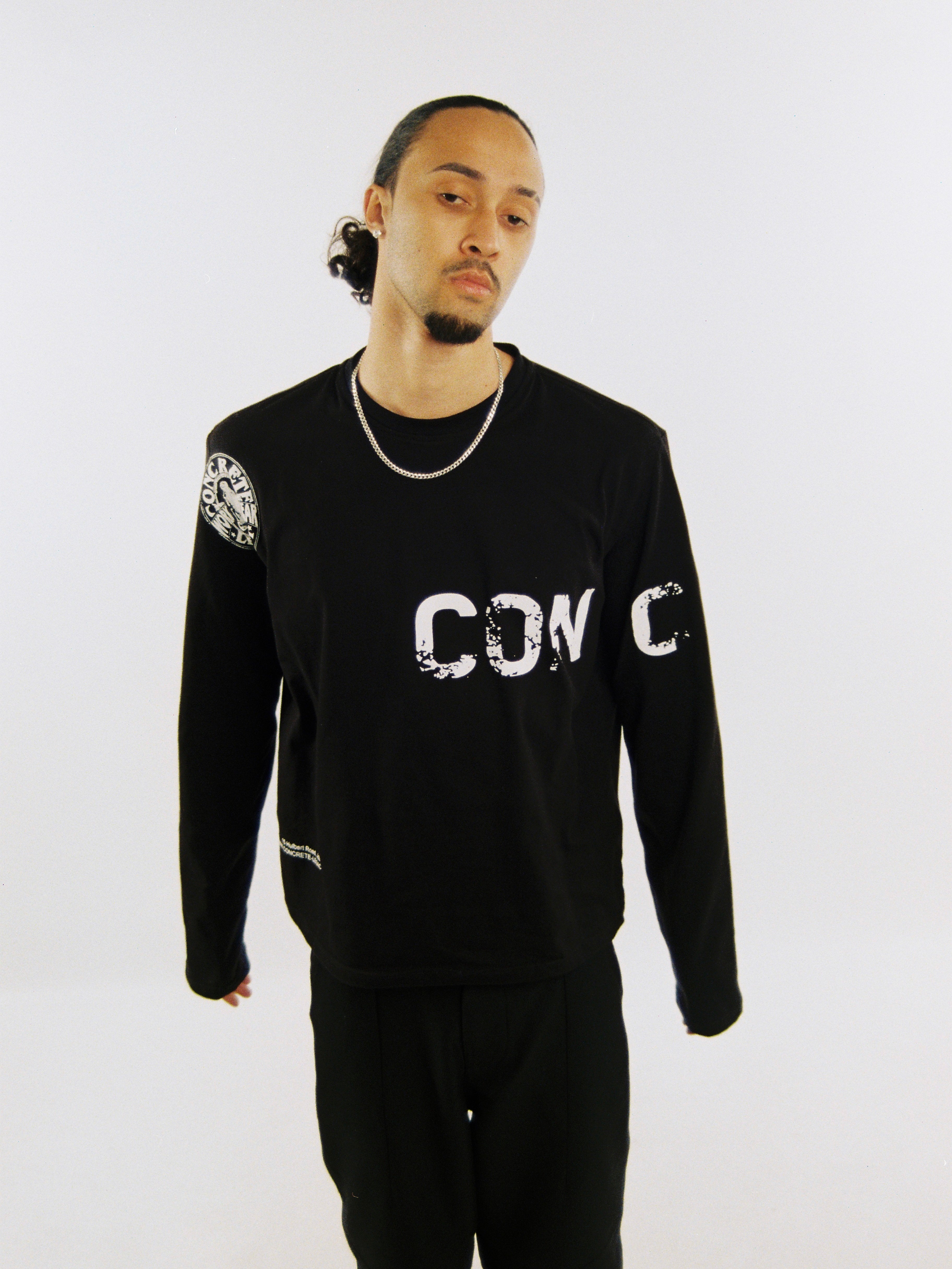 Long Sleeve Black T-Shirt