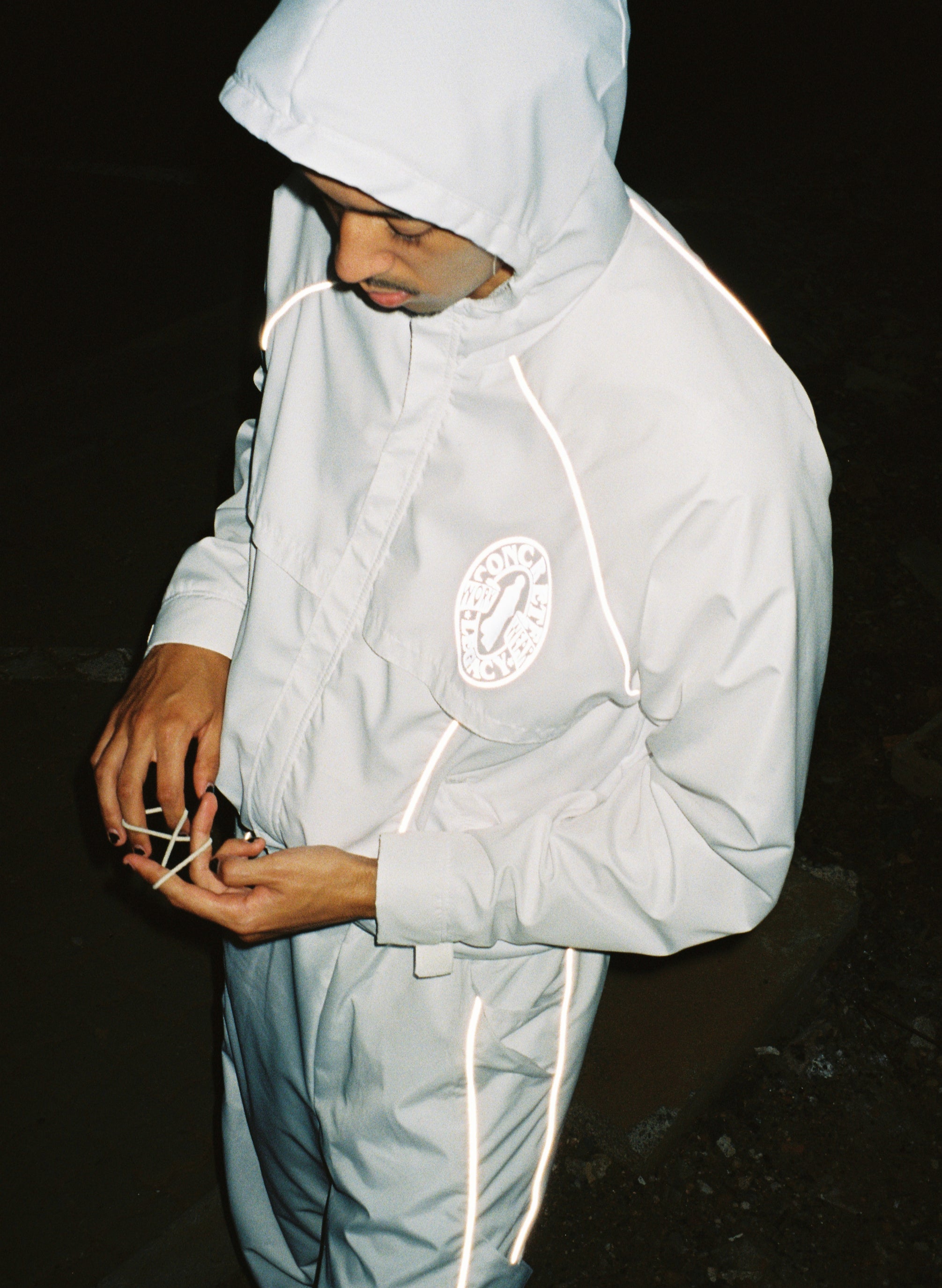 White Windbreaker V2