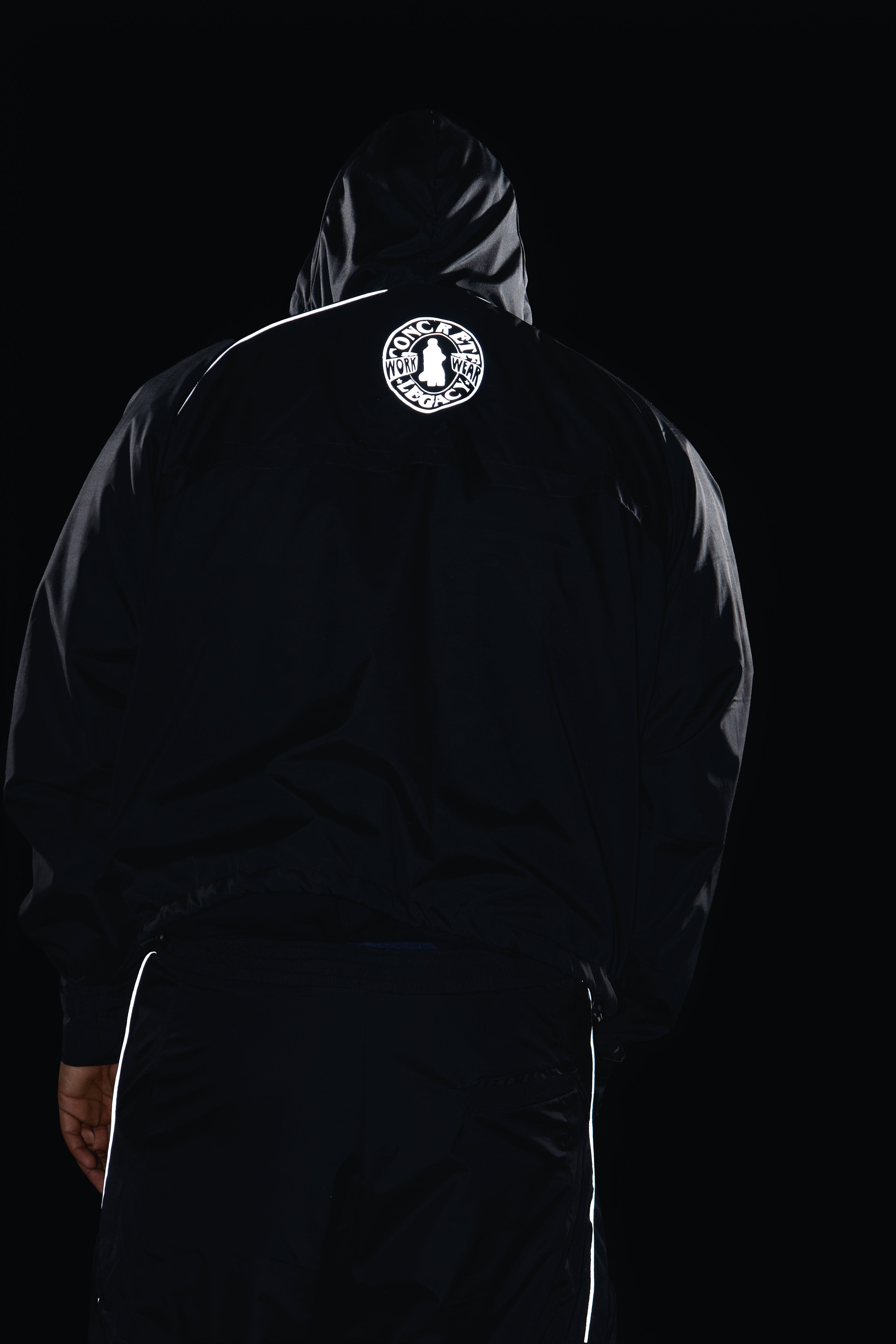 Black Windbreaker V2
