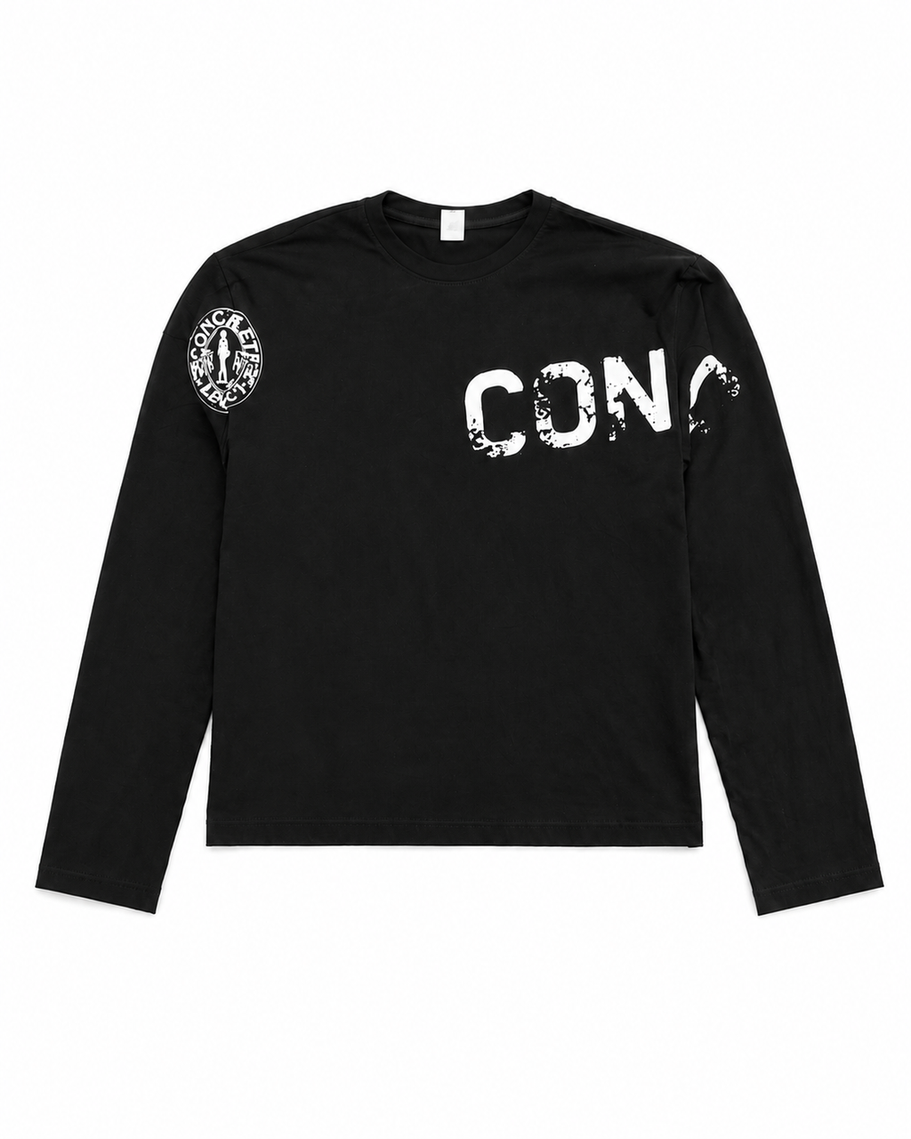 Long Sleeve Black T-Shirt